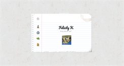 Desktop Screenshot of felicityk.info